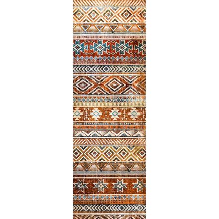 Inka szőnyeg - szegecses vászonkép