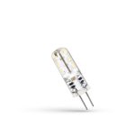 LED G4 szilikonos kapszula 12V 1,5W WW 10x35mm
