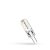 LED G4 szilikonos kapszula 12V 1,5W CW 10x35mm