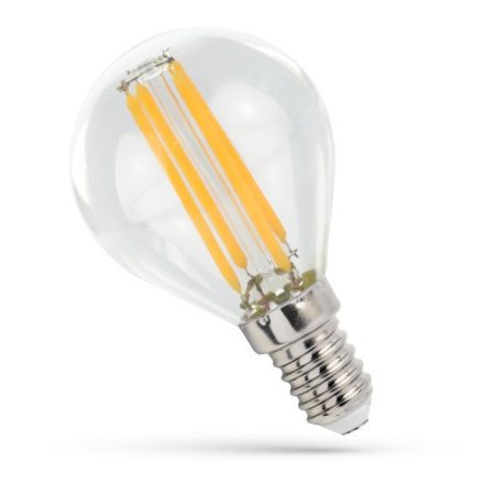 LED Kisgömb E14 230V 5,5W COG WW üveg