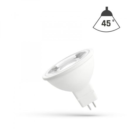 LED MR16 12V 4W SMD 45 DEGREES NW WITH LENS  SPECTRUM