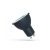 LED GU10 230V 6W 38° WW fekete