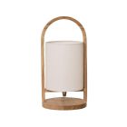 Asztali lámpa tömör fa E27 / 60W - WRE171