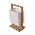 Asztali lámpa tömör fa E27 / 60W - WRE181