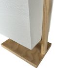 Asztali lámpa tömör fa E27 / 60W - WRE181
