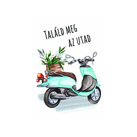 A te utad - motivációs vászonkép