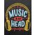 Music in my head - vászonkép
