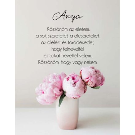 Anya - motivációs vászonkép