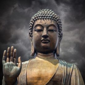 Meditáció - vászonkép