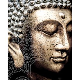 Buddha arc - vászonkép