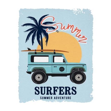 Summer surfers - vászonkép