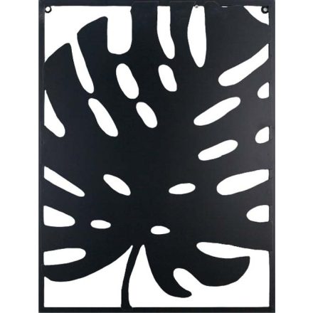 Monstera levél - fém fali dekoráció