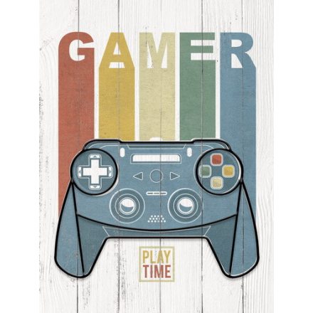 Gamer -vászonkép