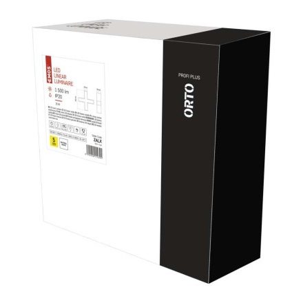 LED lineáris lámpatest ORTO XCON 15W, semleges fehér