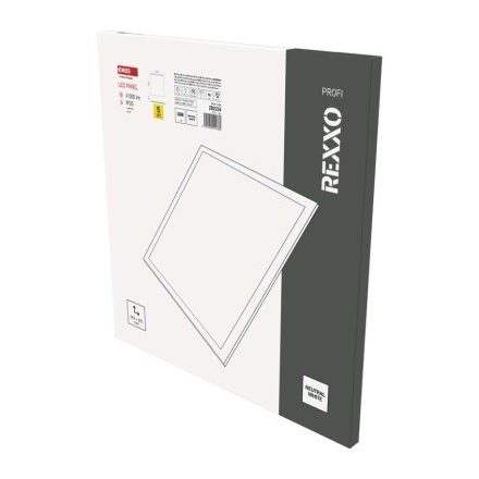 EMOS LED PANEL REXXO BEÉPÍTHETŐ 36W NW UGR