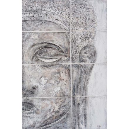 Kezdet - kézzel festett olajfestmény