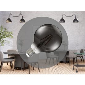 LED Filament 4W SMOKE - G95 / E27 / 2000K - ZBF101