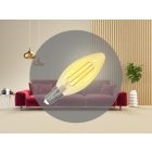 LED Filament SLIM 4,5W VINTAGE - C35 / E14 / 1800K - ZFS103