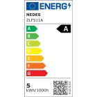 LED Filament 5W CLEAR - A60 / E27 / 3000K - ZLF511A