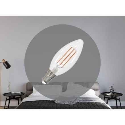 LED Filament 6W - C35 / E14 / 3000K - ZLF713D