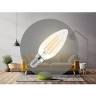 LED izzó 6W - C37 / E14 / SMD / 3000K - ZLF713