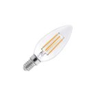 LED izzó 6W - C37 / E14 / SMD / 3000K - ZLF713