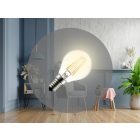 LED Filament 4W - G45 / E14 / 3000K - ZLF812