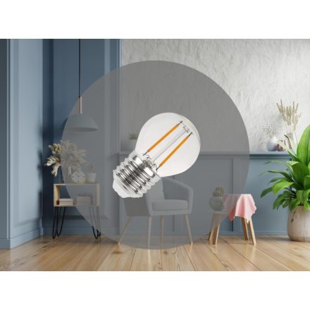 LED Filament 2W - G45 / E27 / 3000K - ZLF815