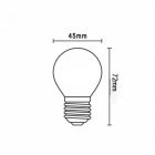 LED Filament 6W - G45 / E27 / 4000K - ZLF828