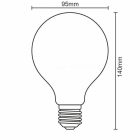 LED Filament 11W - G95 / E27 / 3000K - ZLF911D
