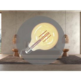 LED Filament 12W - G125 / E27 / 2000K - ZLF913DV