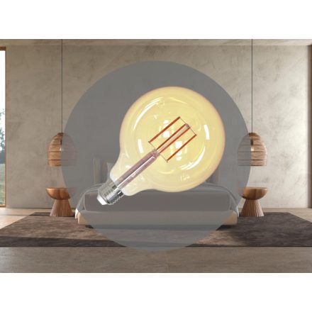 LED Filament 12W - G125 / E27 / 2000K - ZLF913DV