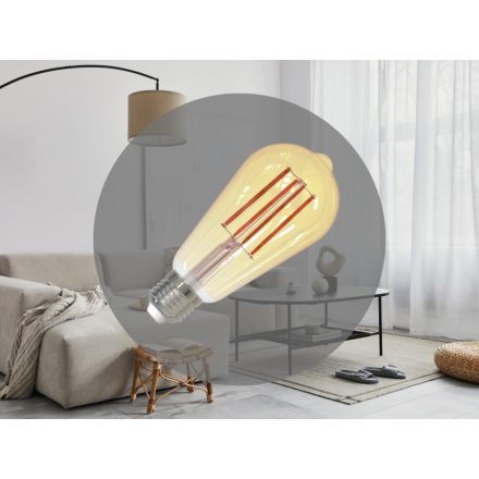 LED Filament 12W - ST64 / E27 / 2000K - ZLF915DV
