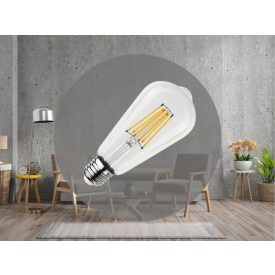 LED Filament 12W - ST64 / E27 / 4000K - ZLF925