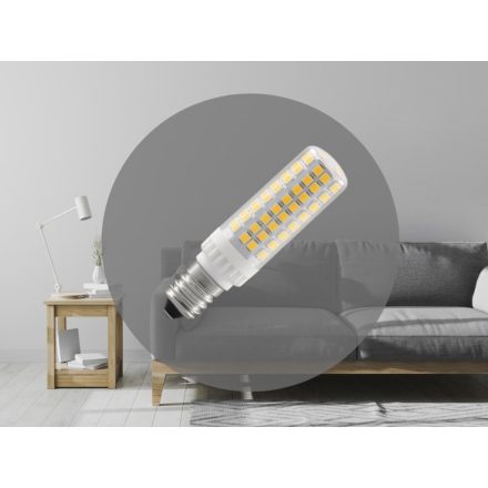 LED izzó 6,4W - E14 / SMD / 4000K - ZLS024