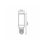 LED izzó 6,4W - E14 / SMD / 4000K - ZLS024