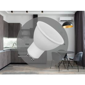 LED izzó 6W - GU10 / SMD / 6500K - ZLS106