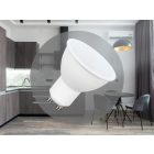 LED izzó 6W - GU10 / SMD / 6500K - ZLS106
