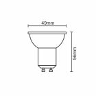 LED izzó 8W - GU10 / SMD / 3000K - ZLS118
