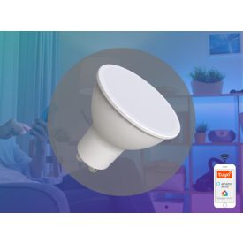 LED izzó WIFI 4,5W - GU10 / CCT + RGB - ZLS135W