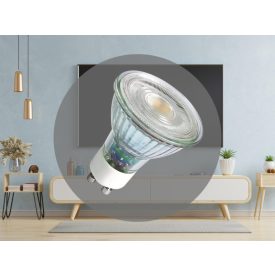 LED izzó 4,7W - GU10 / SMD / 3000K - ZLS1415D
