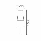 LED izzó 2W - G4 / SMD / 4000K - ZLS420