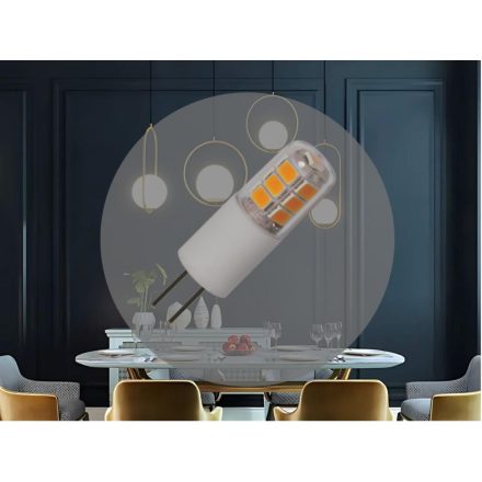 LED izzó 2W - G4 / SMD / 4000K - ZLS422