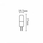 LED izzó 2W - G4 / SMD / 4000K - ZLS422