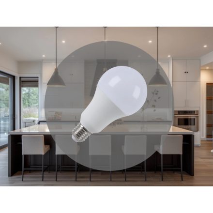 LED izzó 18W - A70 / E27 / SMD / 6500K - ZLS507