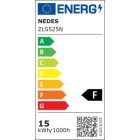 LED izzó 15W - A60 / E27 / SMD / 4000K - ZLS525N