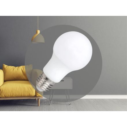 LED izzó 7W - A60 / E27 / SMD / 6500K - ZLS561