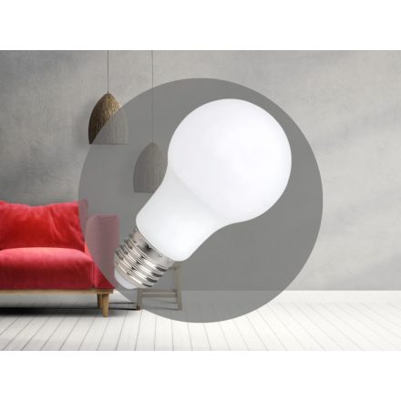 LED izzó 9W - A60 / E27 / SMD / 6500K - ZLS562