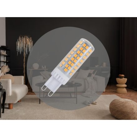 LED izzó 6W - G9 / SMD / 6000K - ZLS606CD