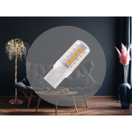 LED izzó 3,9W - G9 / SMD / 2800K - ZLS614